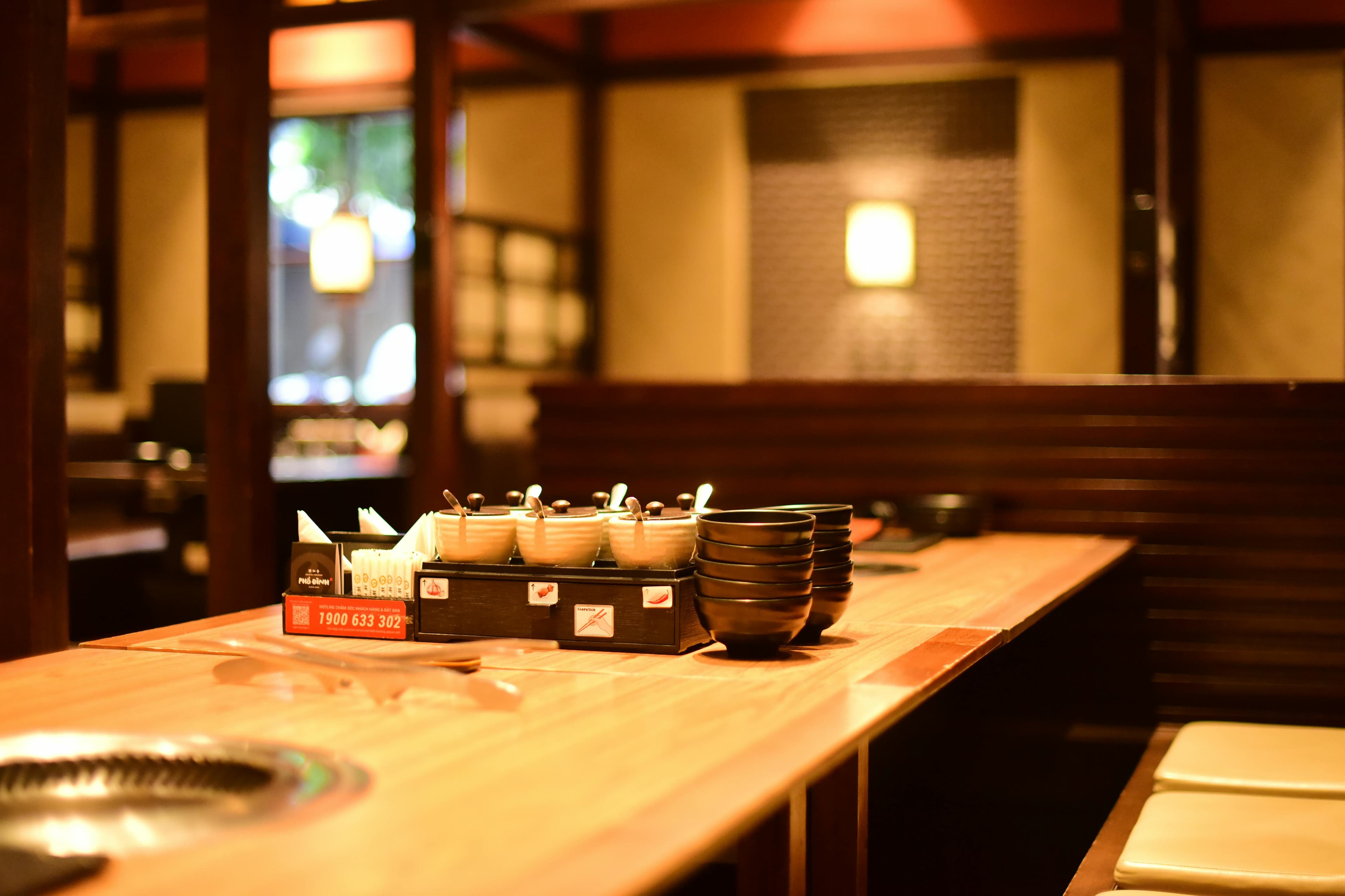Restaurant setting