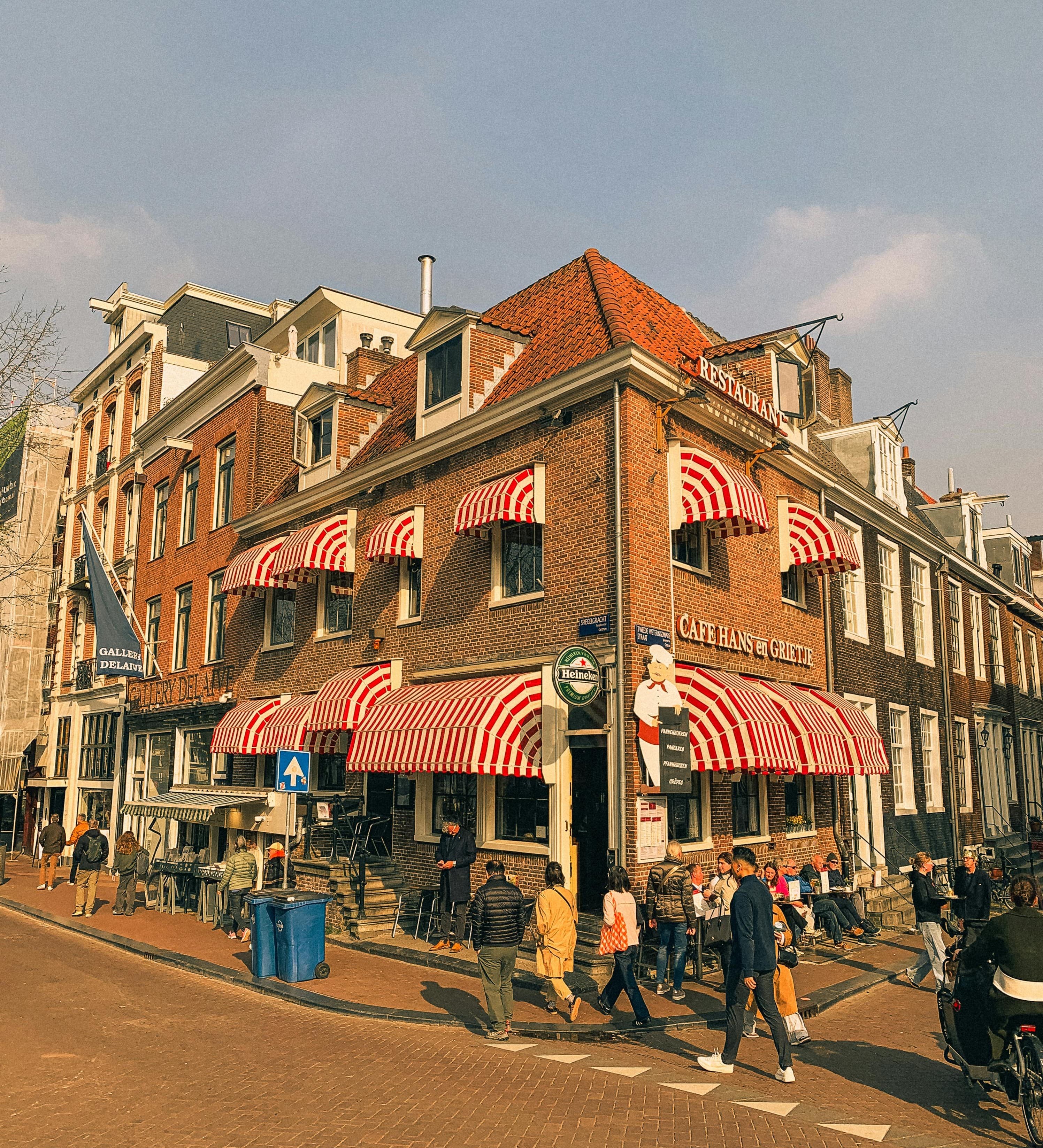 Dutch restaurant exterior